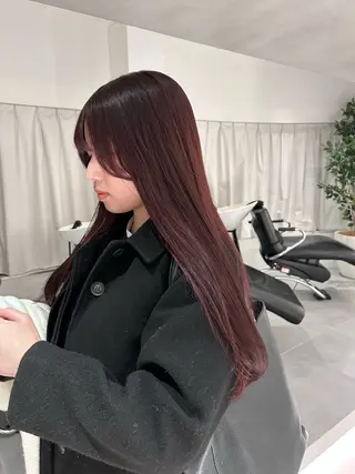 ロング カラー 🪞透け感&韓国ヘア 🪞honokaのヘアスタイル
