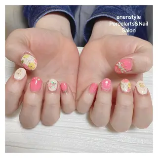 ショート ネイル 🐾enen style 🐾のネイルデザイン