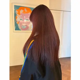 カラー Zina 坂木 美月のヘアスタイル