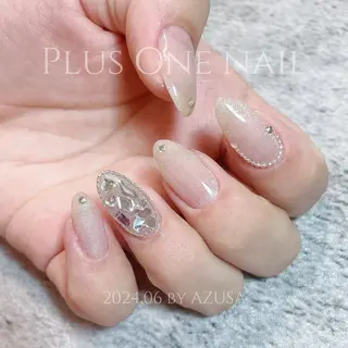 ネイル Plus  One _AZUSAのネイルデザイン