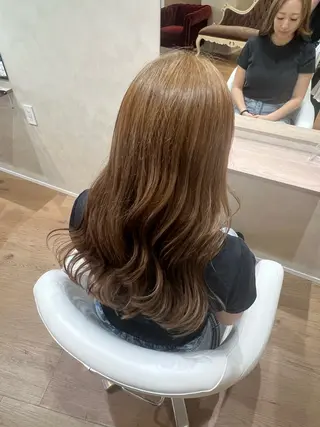 ロング 豊川 絢子のヘアスタイル