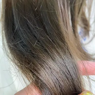 セミロング カラー 🥞ベージュ系カラー 【すずきりほ】🥞のヘアスタイル