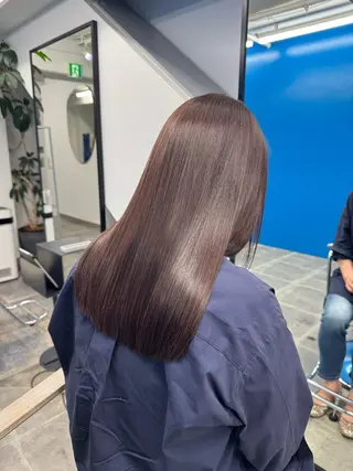 セミロング カラー 大田吏晃❤️🔥 美髪特化のヘアスタイル