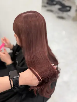 ロング カラー 透明感カラー🎀艶髪 Anju/渋谷🎀のヘアスタイル
