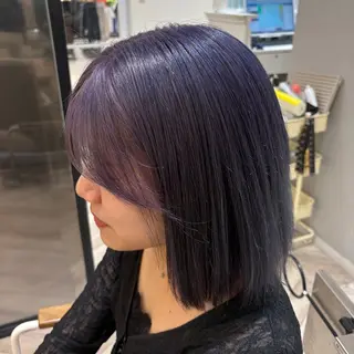 ミディアム カラー レディースモデル募集 綾坂のヘアスタイル