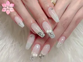 ネイル Hana Bloom Nail💜Akiのネイルデザイン
