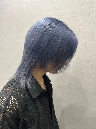 カラー メンズ 難波 海のヘアスタイル