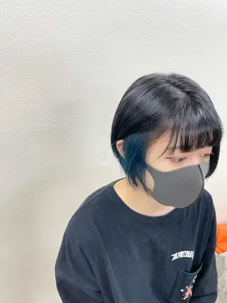 ショート カラー 乾かすだけで美髪✨ 髪質改善専門/鈴木遼のヘアスタイル