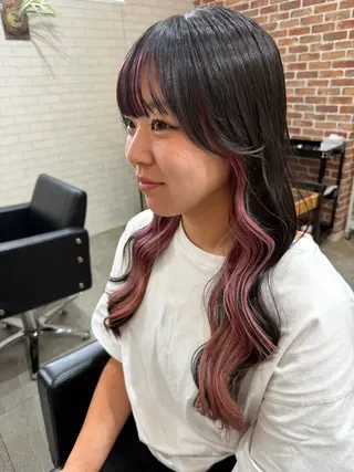 ロング 🎀豊橋/豊川🎀 ハイトーンうらら🎀のヘアスタイル