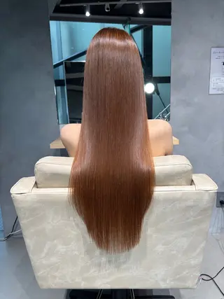 ロング 艶カラー美髪縮毛矯正 /髪質改善✨️ユウキのヘアスタイル