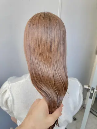 ロング カラー ベージュカラー💖 やすひろのヘアスタイル