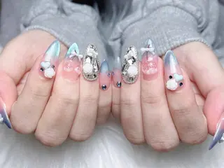 ネイル Sora  Nail 長さ出し専門店のネイルデザイン