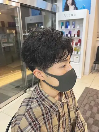ショート メンズ 【メンズカット】 ✂️モデル募　市村のヘアスタイル