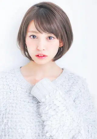ショート カラー モテ髪透明感❤️ デイズヘアカラーのヘアスタイル