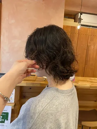 ミディアム パーマ MORISHITA HARUKAのヘアスタイル