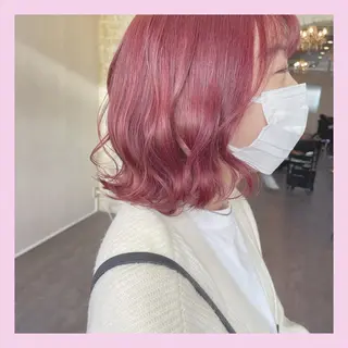 ショート カラー🫧アレンジ 🎀REIMIのヘアスタイル
