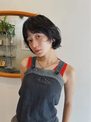 ショート ナガミ ショウのヘアスタイル