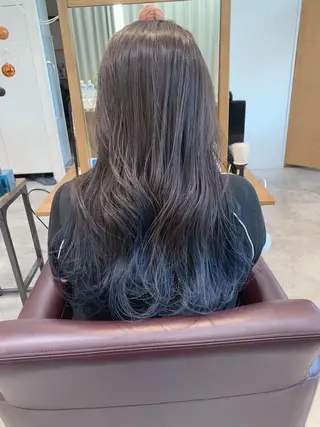 ロング カラー HAREru. モデル募集【戸塚】のヘアスタイル