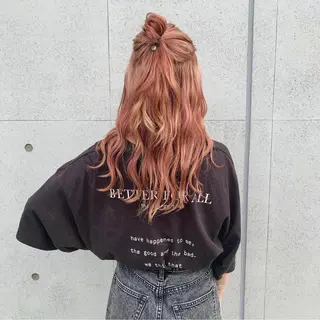 ロング EIGHT 中川原 菜々子のヘアスタイル