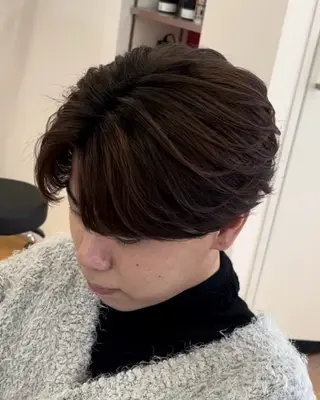 カラー メンズ 内山｜ メンズの垢抜けヘアのヘアスタイル