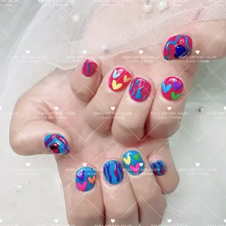 ネイル HANA ART NAIL SALONのネイルデザイン