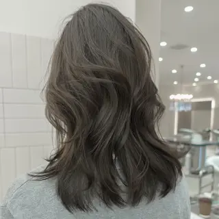 ミディアム 竹尾 優斗のヘアスタイル