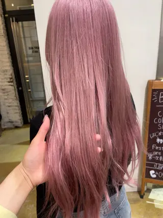 ロング ⭐️アイブロウリフト /透明感カラー/はなのヘアスタイル