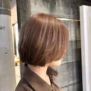ショート カラー 🔮盛れる爆ツヤ カラー🔮リオのヘアスタイル