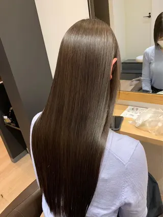 ロング カラー インナー/くびれ/ ショート/Chereのヘアスタイル