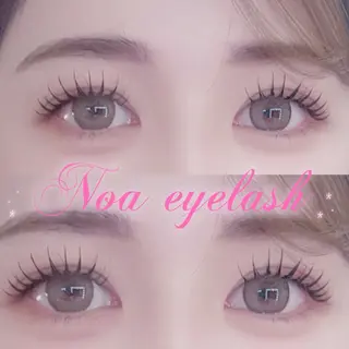 マツエク・マツパ Noa eyelashのマツエク・マツパデザイン