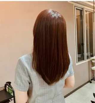 ミディアム ha ruのヘアスタイル