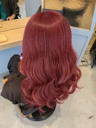 セミロング カラー 古屋 美春のヘアスタイル
