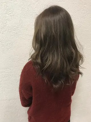 ロング カラー デザインカラー🌈 高木リョウのヘアスタイル