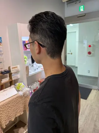 ショート メンズ 🦋メンズカット/パ ーマモデル紀輔🦋‪のヘアスタイル