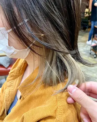 ミディアム 鈴木 雅人のヘアスタイル