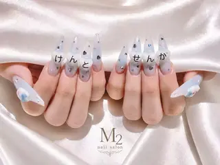 ネイル 長さだし専門店 M2 rikaのネイルデザイン