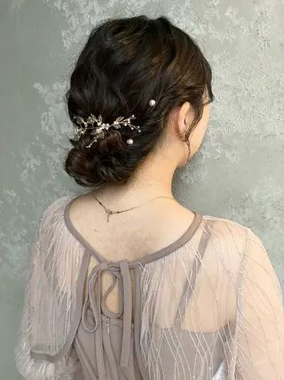セミロング カラー パーマ ヘアアレンジ メンズ キッズ kotona 🤍miuraのヘアスタイル