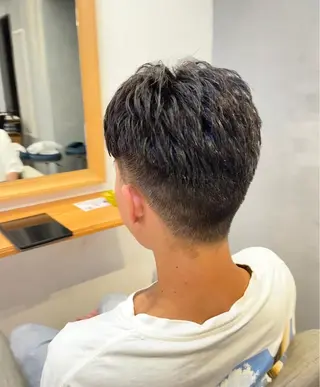 ショート メンズ siie ヤギのヘアスタイル