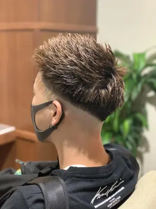 ショート メンズ ハイトーン得意😍 Lumiereのヘアスタイル