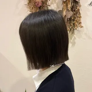 ミディアム レイヤー/透明感艶 カラー丸山ななほのヘアスタイル