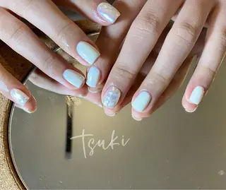 ショート ネイル LUNA Nail salon💕のネイルデザイン