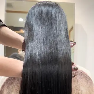 ロング 外国人対応 佐久間のヘアスタイル
