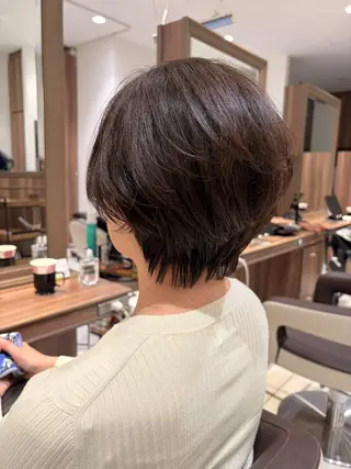 ショート レイヤー🍒ウルフ 🤎店長anju🪽のヘアスタイル