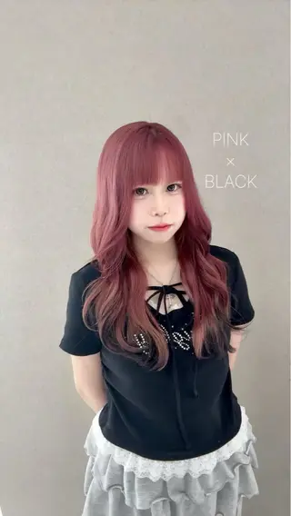 ロング カラー レイヤーカット/ ヘアカラー/RENAのヘアスタイル