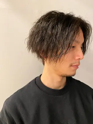 メンズ IRIE⚡️メンズ/ パーマ⚡️北川聖也のヘアスタイル
