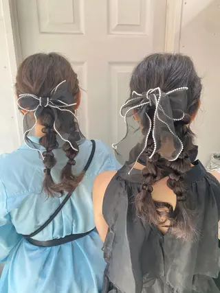 ヘアアレンジ uros.中目黒 moekaのヘアスタイル
