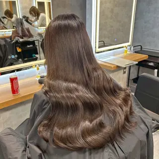 カラー 札幌韓国風艶カラー 🎀𝐒𝐀𝐇𝐎のヘアスタイル