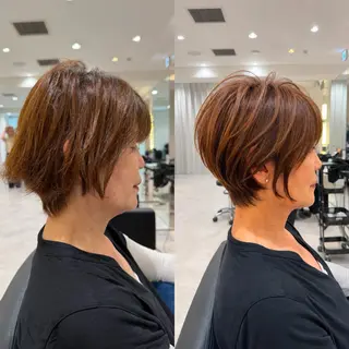 ショート カラー 【8月まで‼️】 ショート MARIAのヘアスタイル