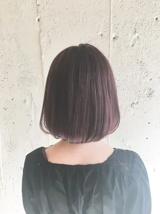 ショート カラー レイヤー/大人メンズ パーマ🌀 平島拓也のヘアスタイル