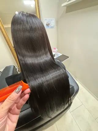 ロング カラー 髪質改善サロン🌈 fee北千住　盛田のヘアスタイル